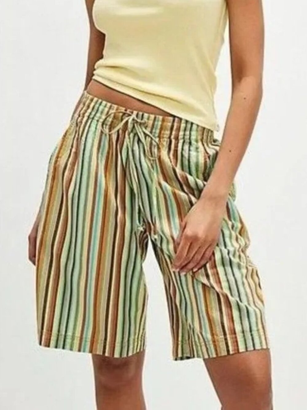NWOT Free People Saylor Poplin Print Shorts
